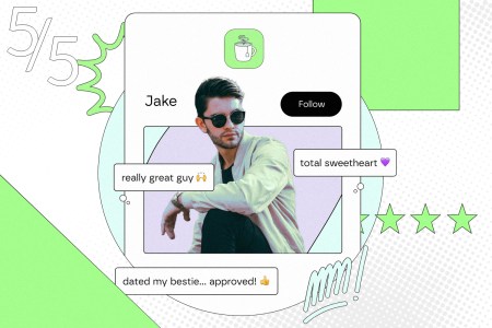 A screenshot of a fake profile from the Tea app