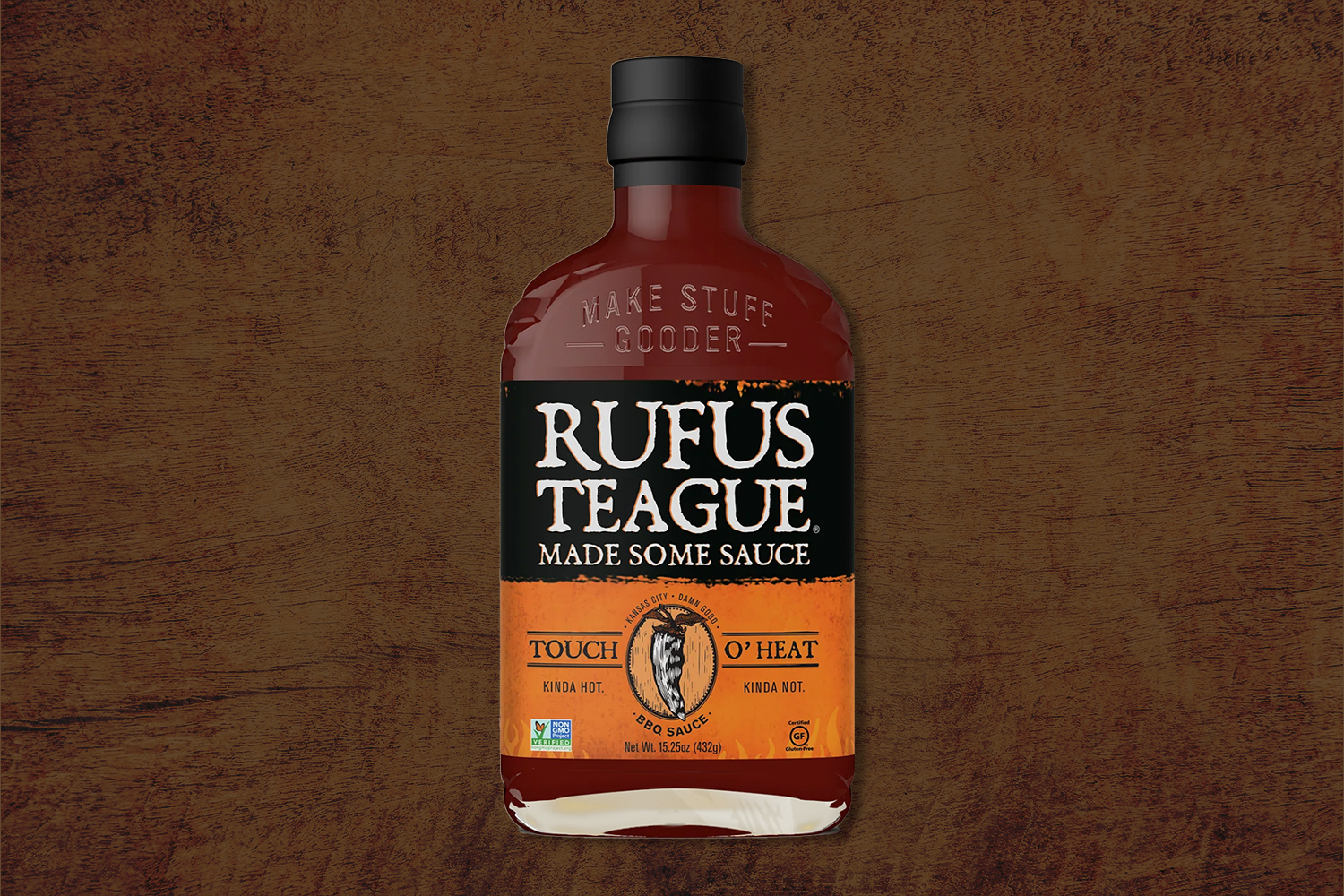 1. Rufus Teague Touch O’ Heat BBQ Sauce (49 points)