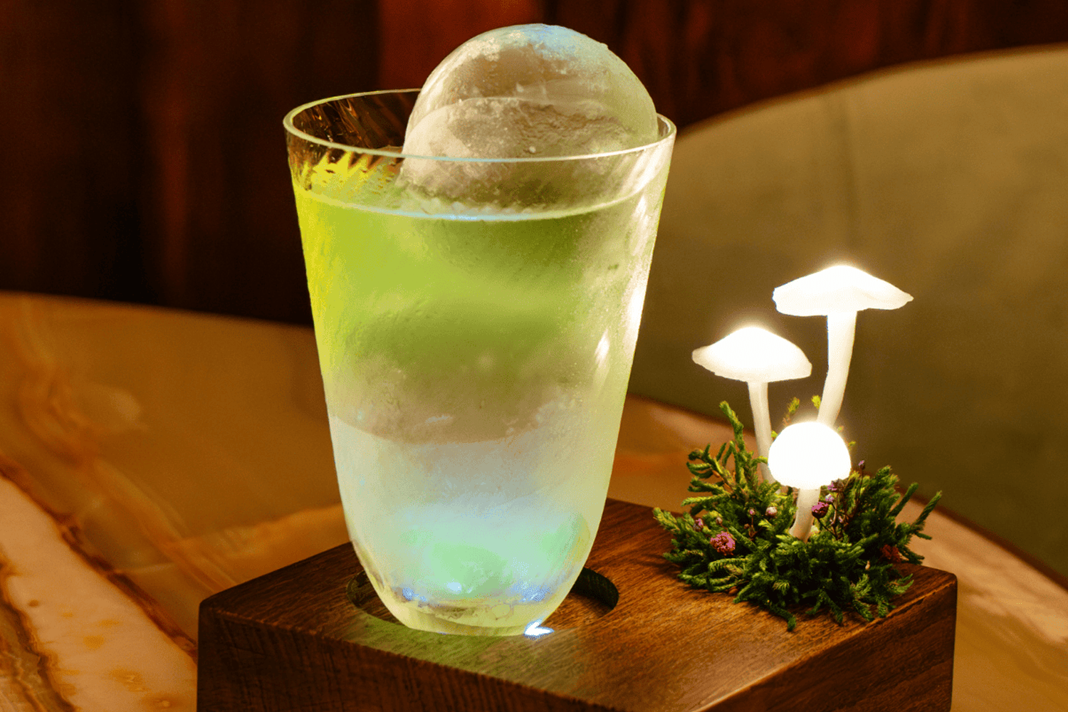 The Glowshroom at Minus One