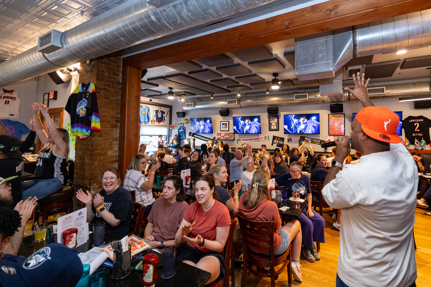 The scene inside Bar of Their Own