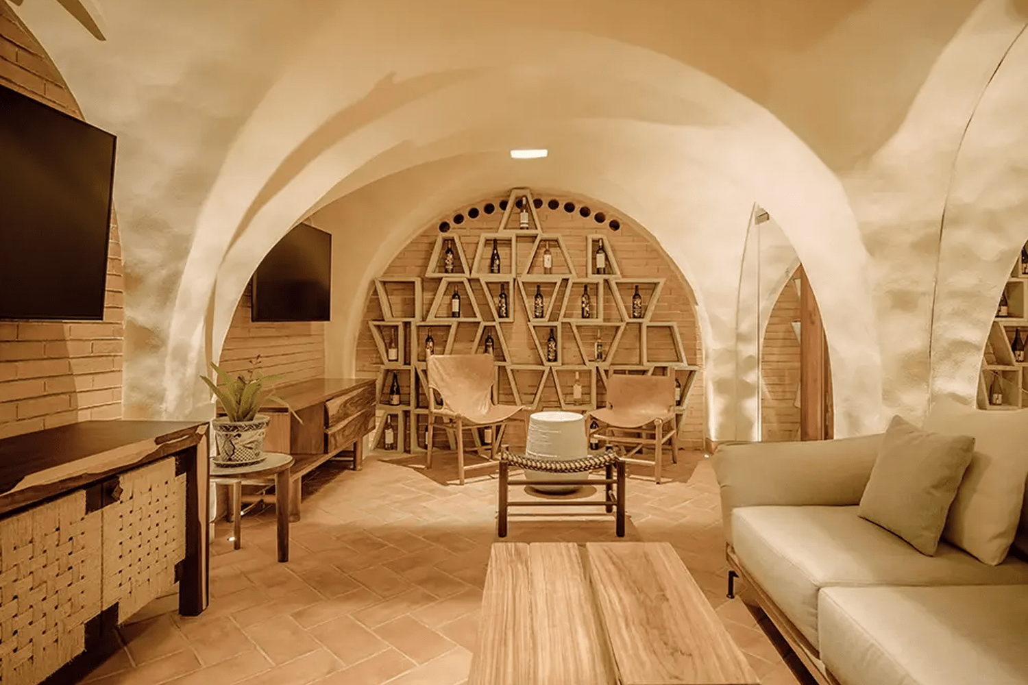 A common space for guests