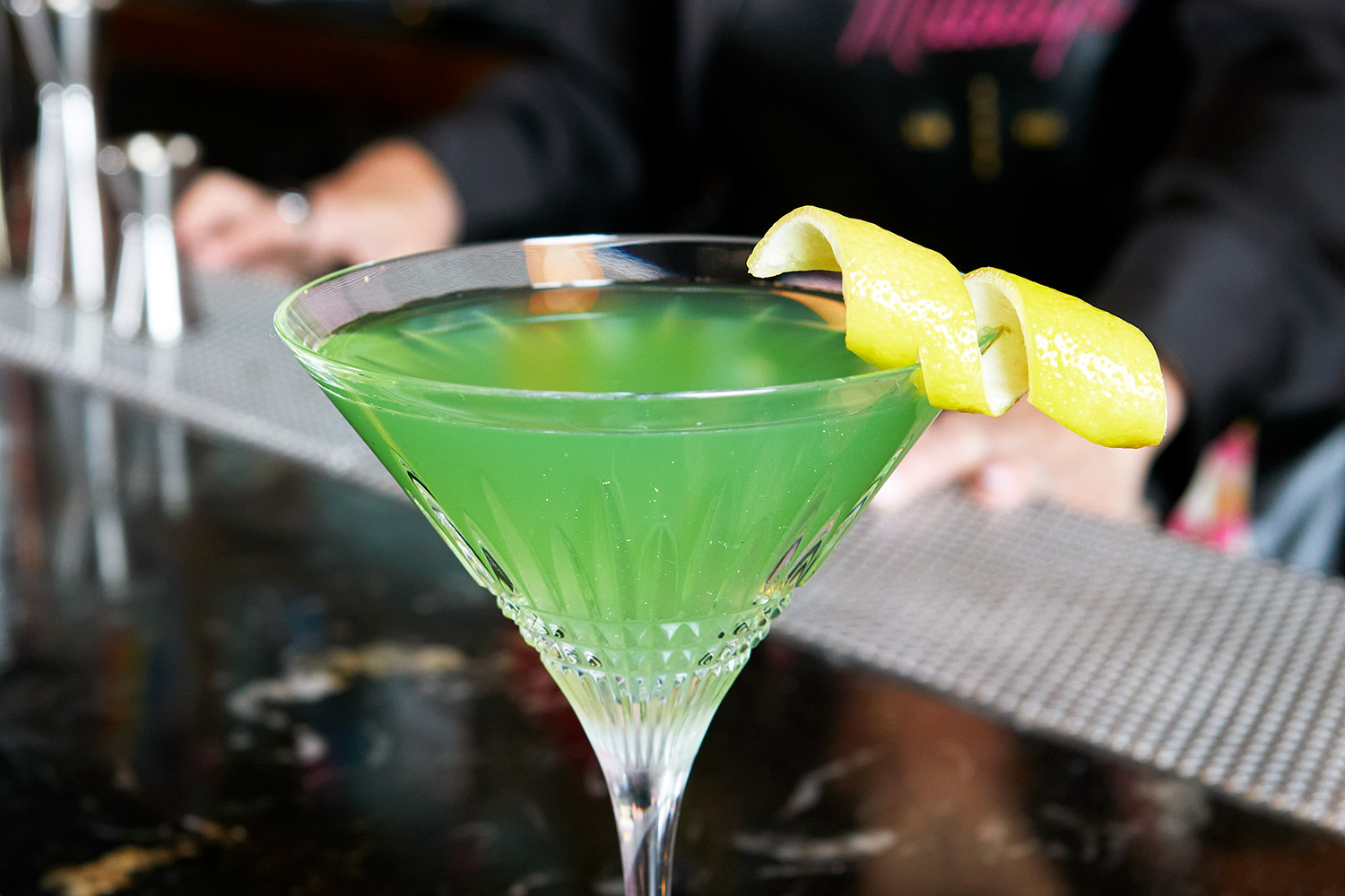 The Big Apple Martini at Milady's