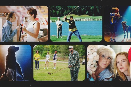 Images from "Freaky Friday," Happy Gilmore" and "Air Bud," as well as their more recent sequels and reboots