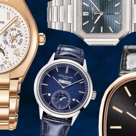 A collage of watches offered by Patek Philippe. In this guide, we break down the watchmaker's 10 product families, from Calatrava to Cubitus.