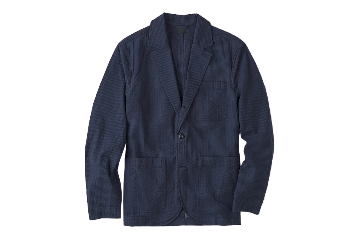 Flint and Tinder Seersucker Blazer