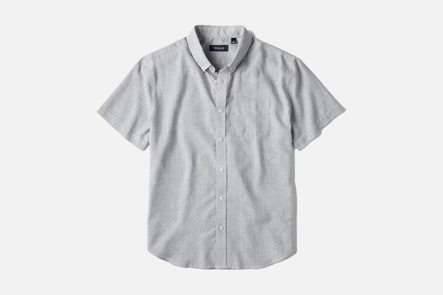Wills Wrinkle-Free Linen Short Sleeve Shirt