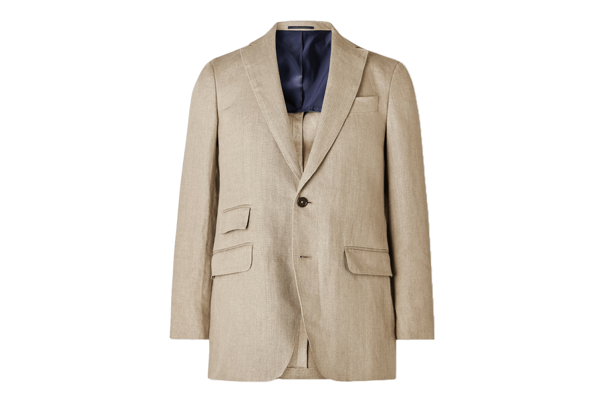 Sid Mashburn Kincaid No. 2 Linen Hopsack Suit Jacket