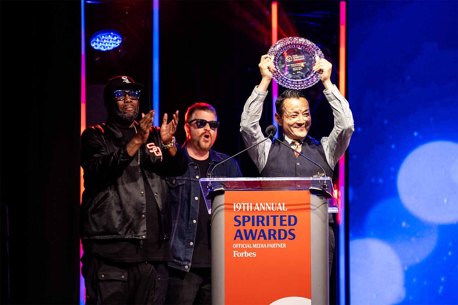 Run the Jewels and the owner of Devil's Cut bar at Tales of the Cocktail