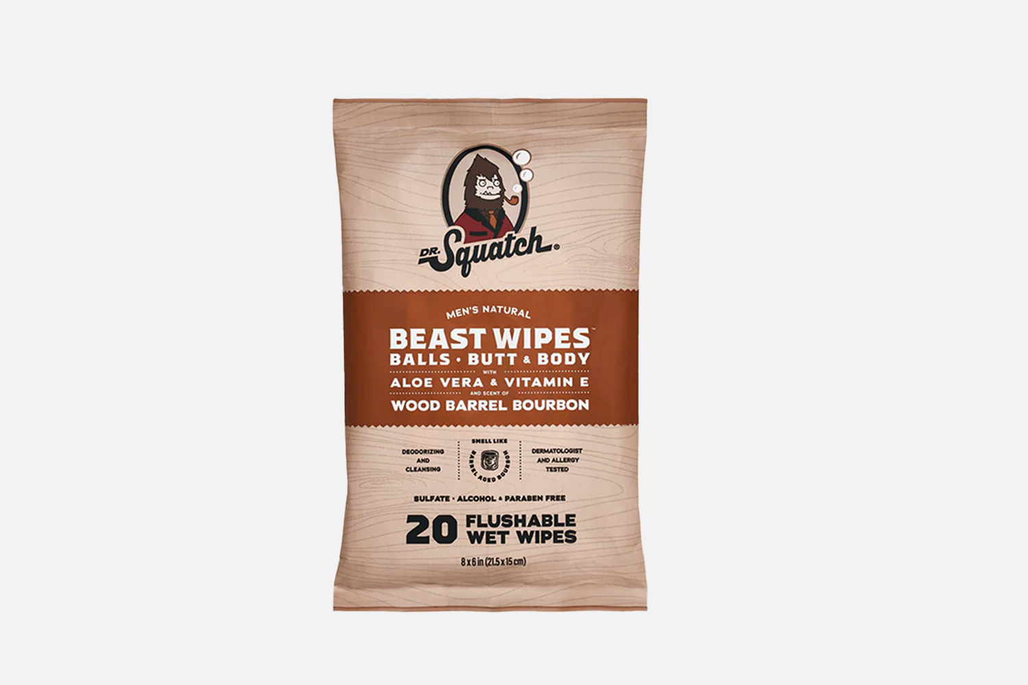 Best All Over Body Wipes: Dr. Squatch Men’s Natural Beast Wipes