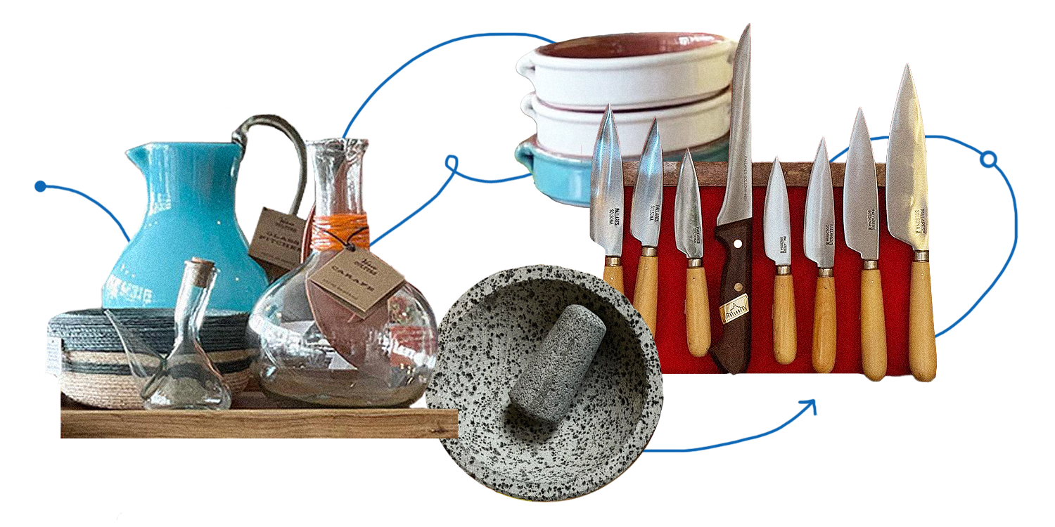 Some of the wares at Stock Culinary Goods