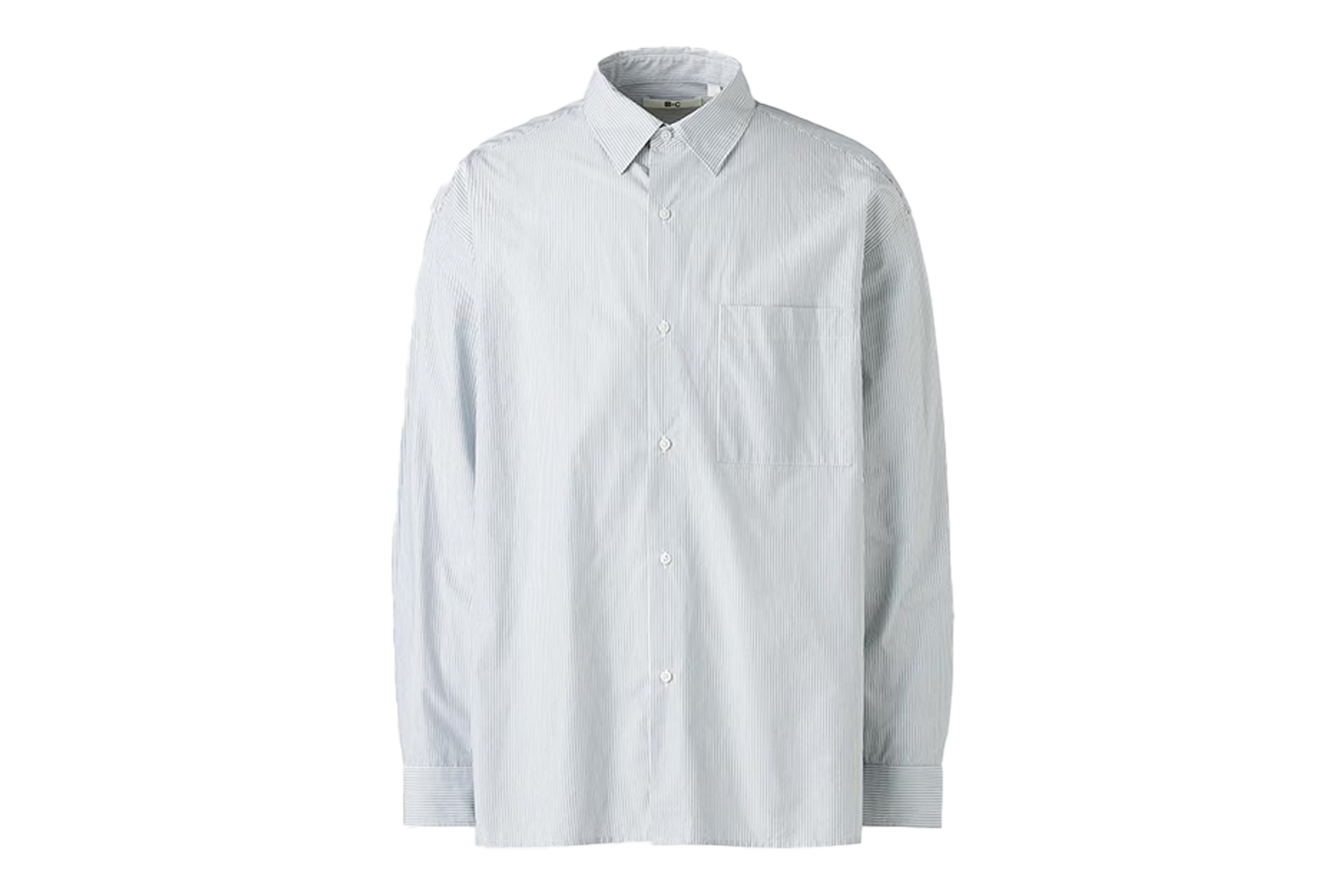 Uniqlo : C Broadcloth Oversized Striped Shirt