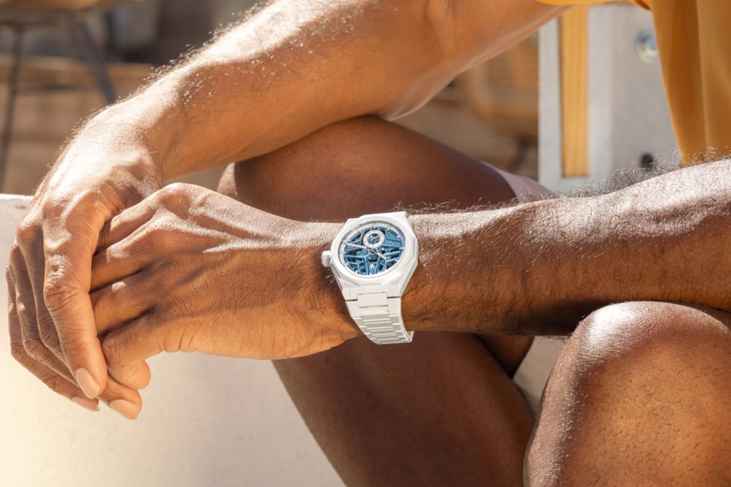 Zenith x Time+Tide Defy Skyline Skeleton White Surfer Ceramic