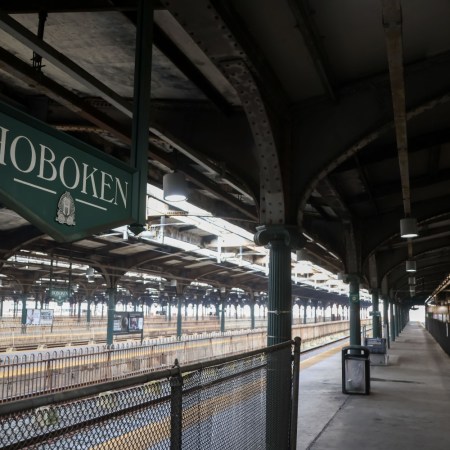 Hoboken train station