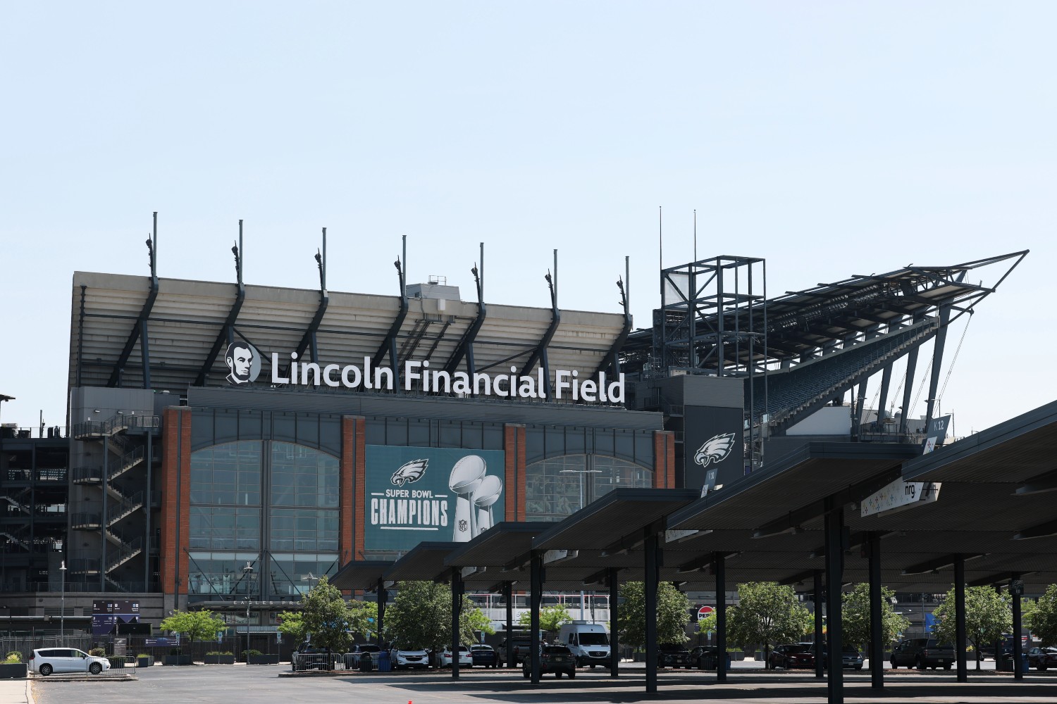 Outside Lincoln Financial Field
