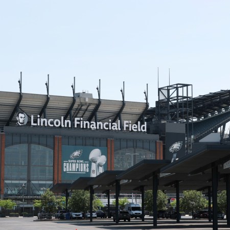 Outside Lincoln Financial Field