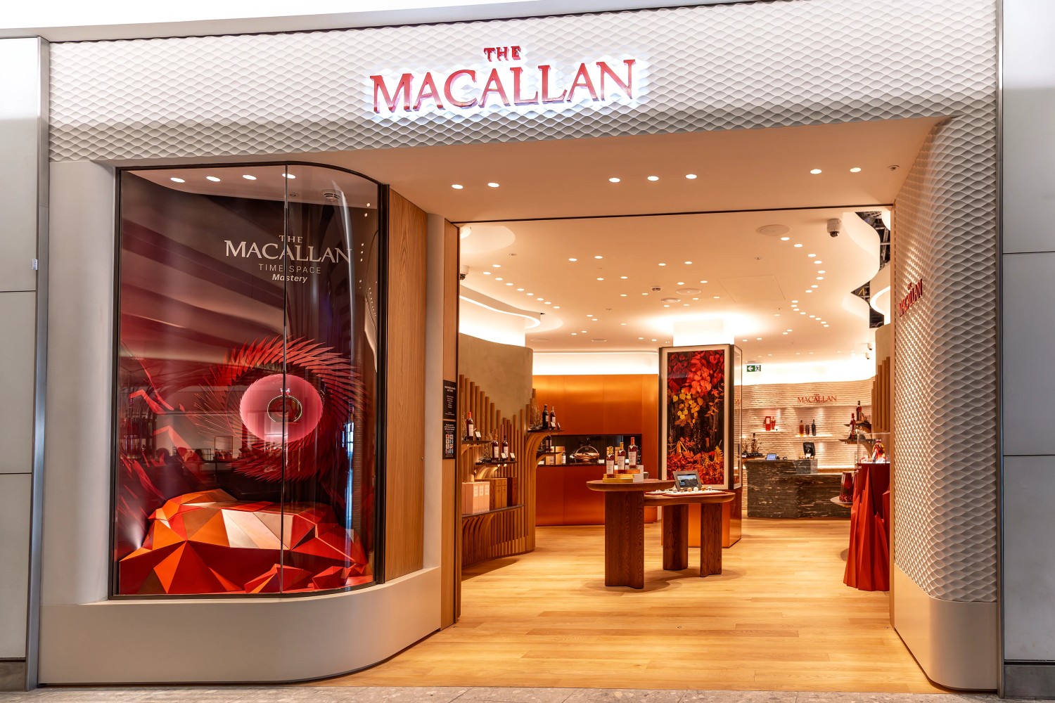 The Macallan's retail store at London Heathrow