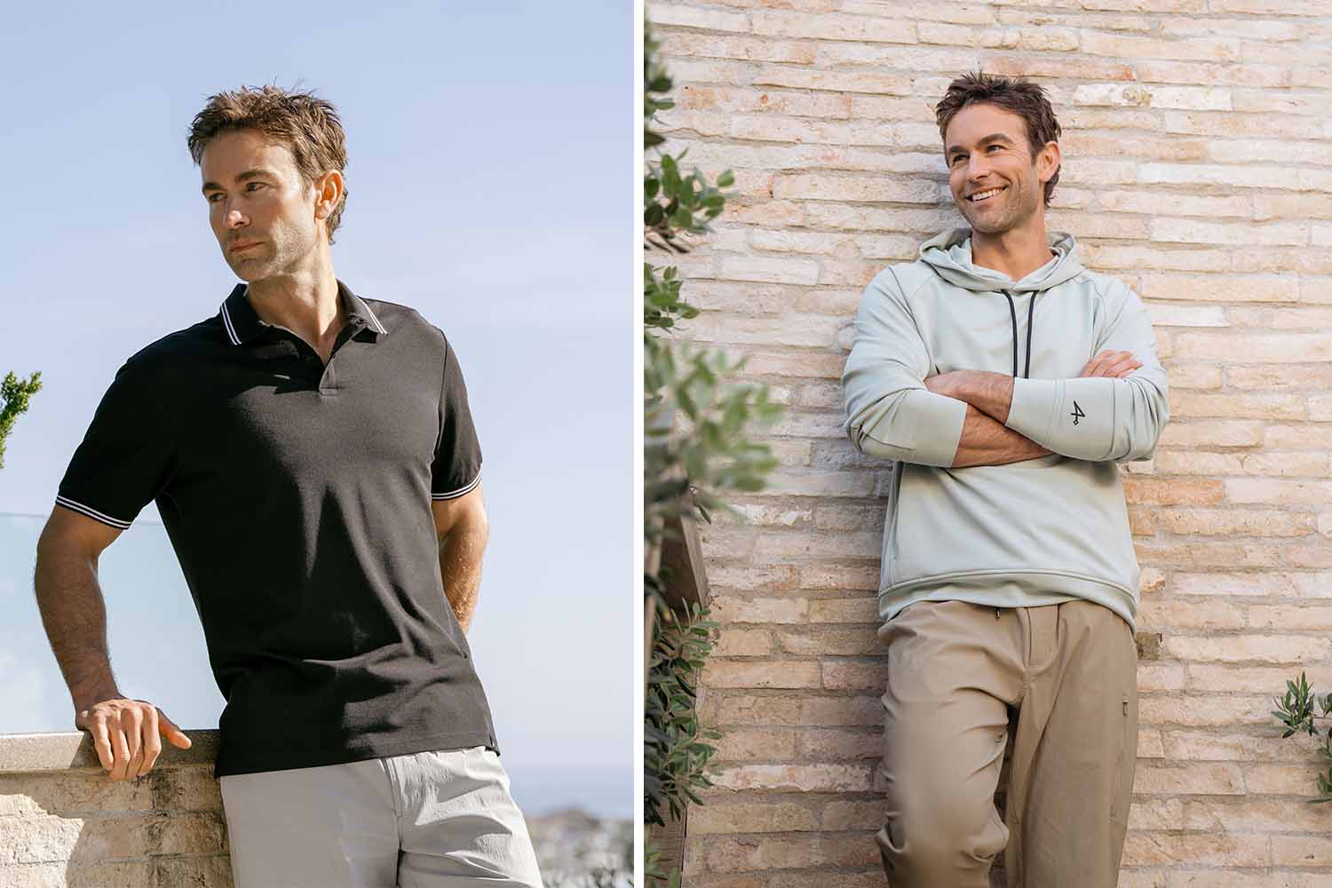 polo and hoodie from American Dream Clubhouse