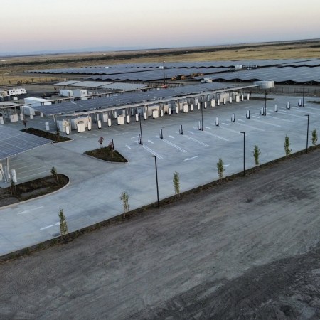 Tesla Oasis charging station