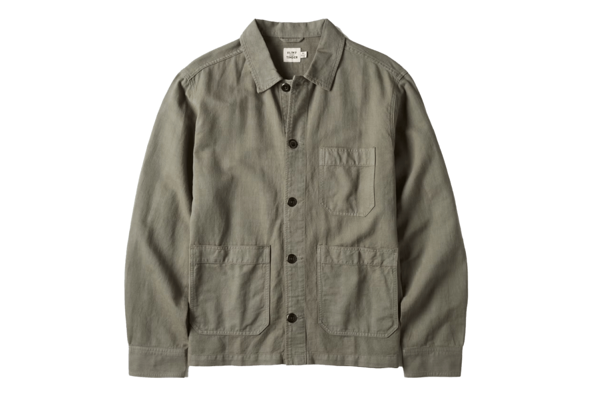 Flint and Tinder Linen Chore Coat