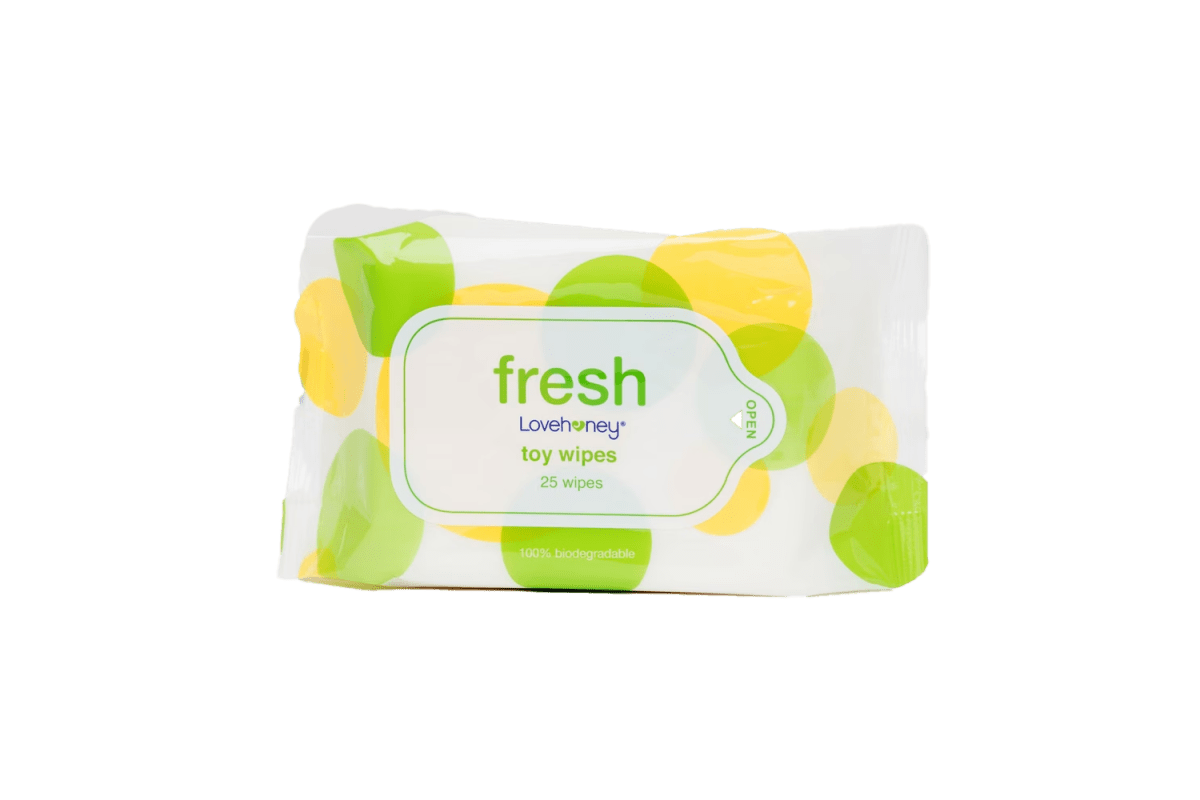 Lovehoney Fresh Biodegradable Sex Toy Wipes (25 Count)
