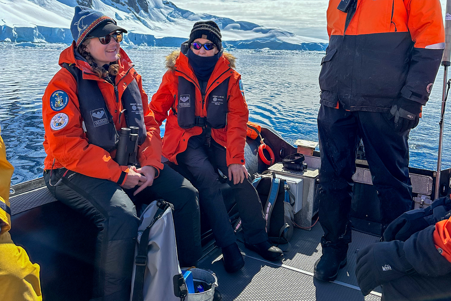 Rachael Zoe Miller (left) on science zodiac