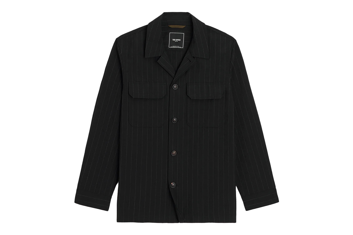 Todd Snyder Italian Wool-Linen Shirt Jacket