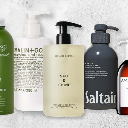 Five of the best body washes for men, from Flamingo Estate, Malin+Goetz, Salt & Stone, Saltair and Sachajuan