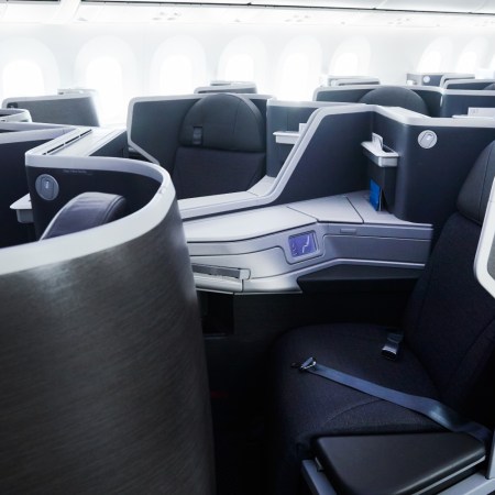 American Airlines business class seats