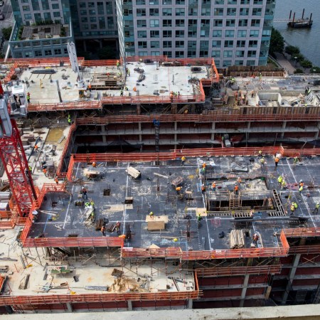 Brooklyn waterfront construction
