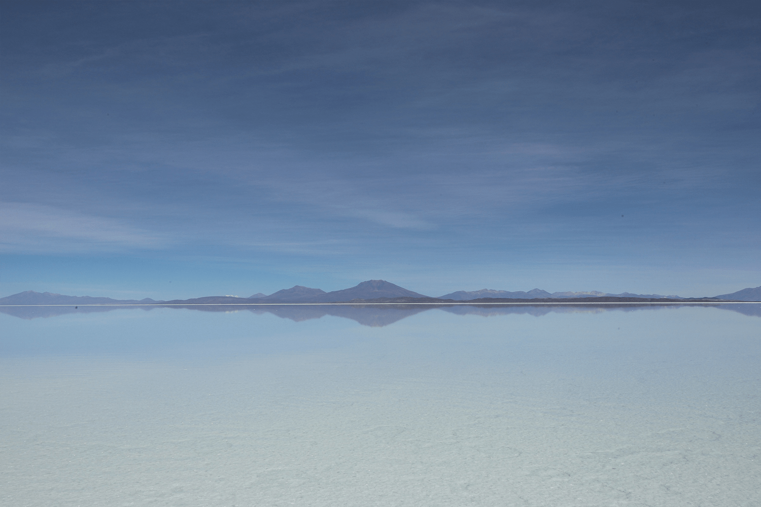 A natural mirror stretching as far as the eye can see.