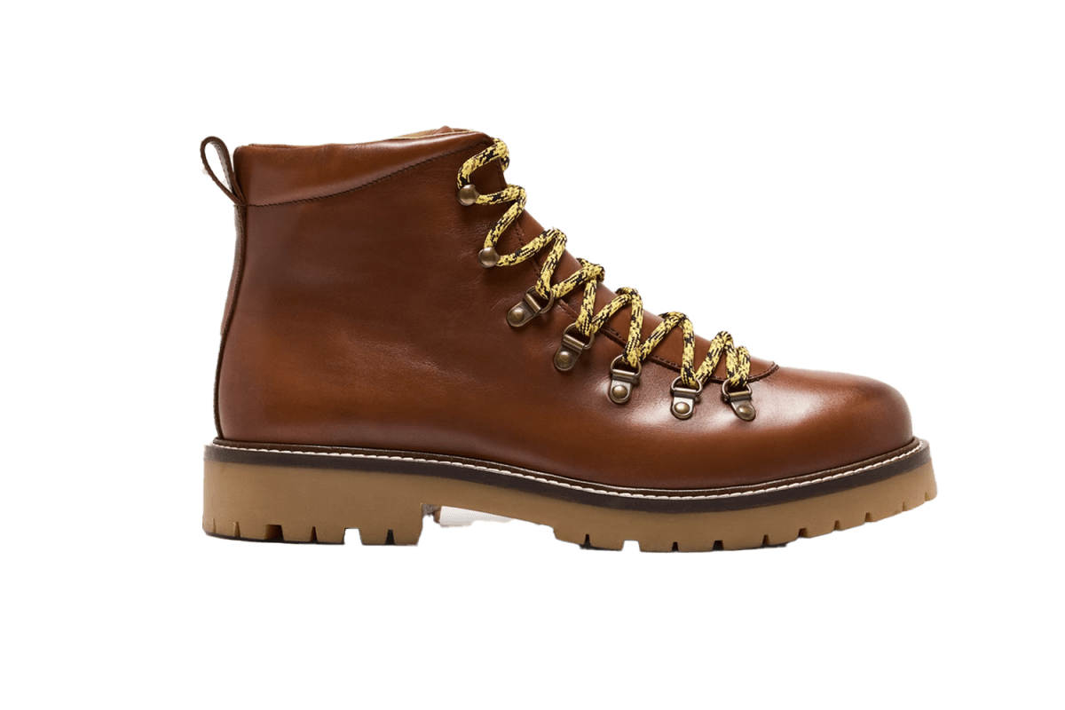 Banana Republic Burnished Leather Alpine Boot