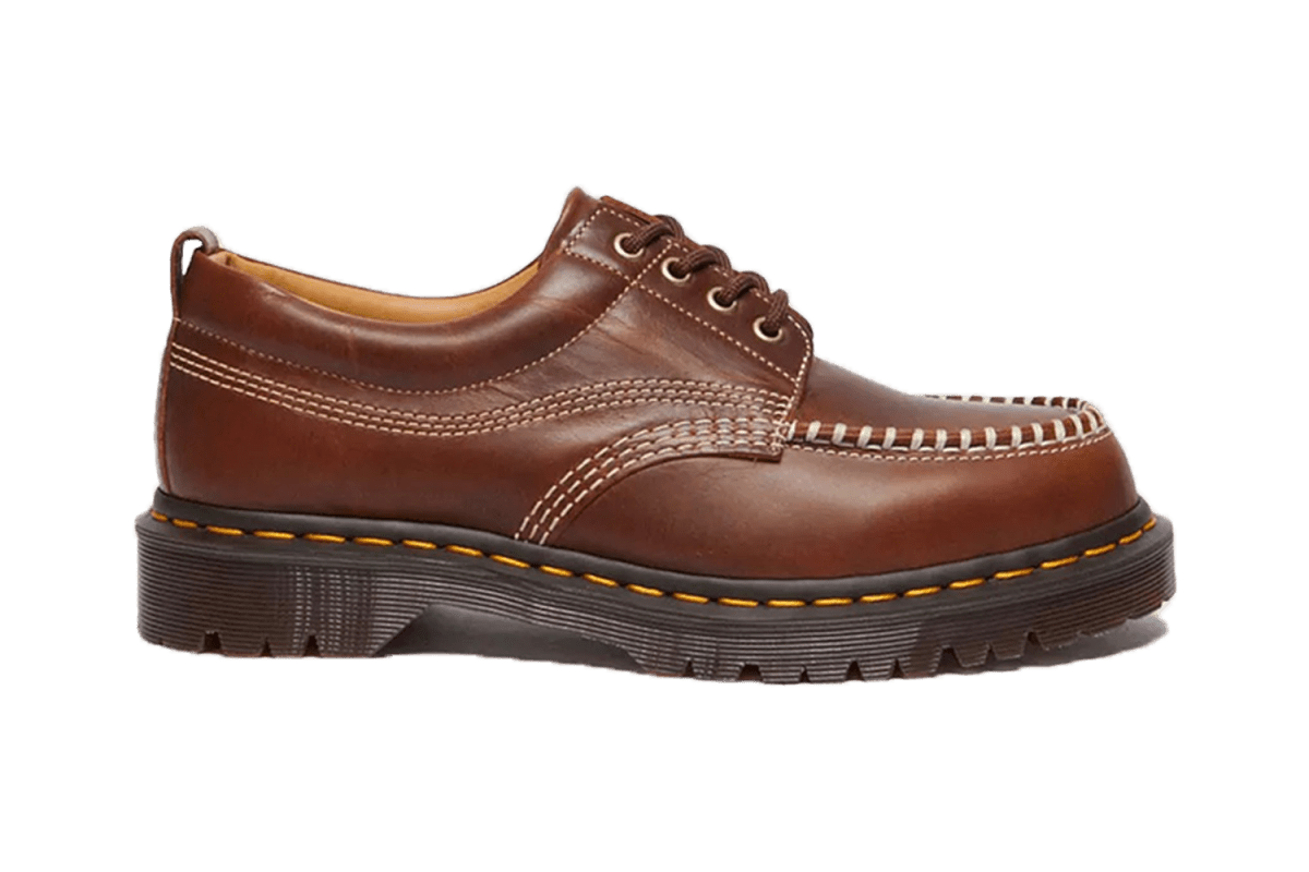 Dr. Martens Lowell Leather Moc Toe Shoes