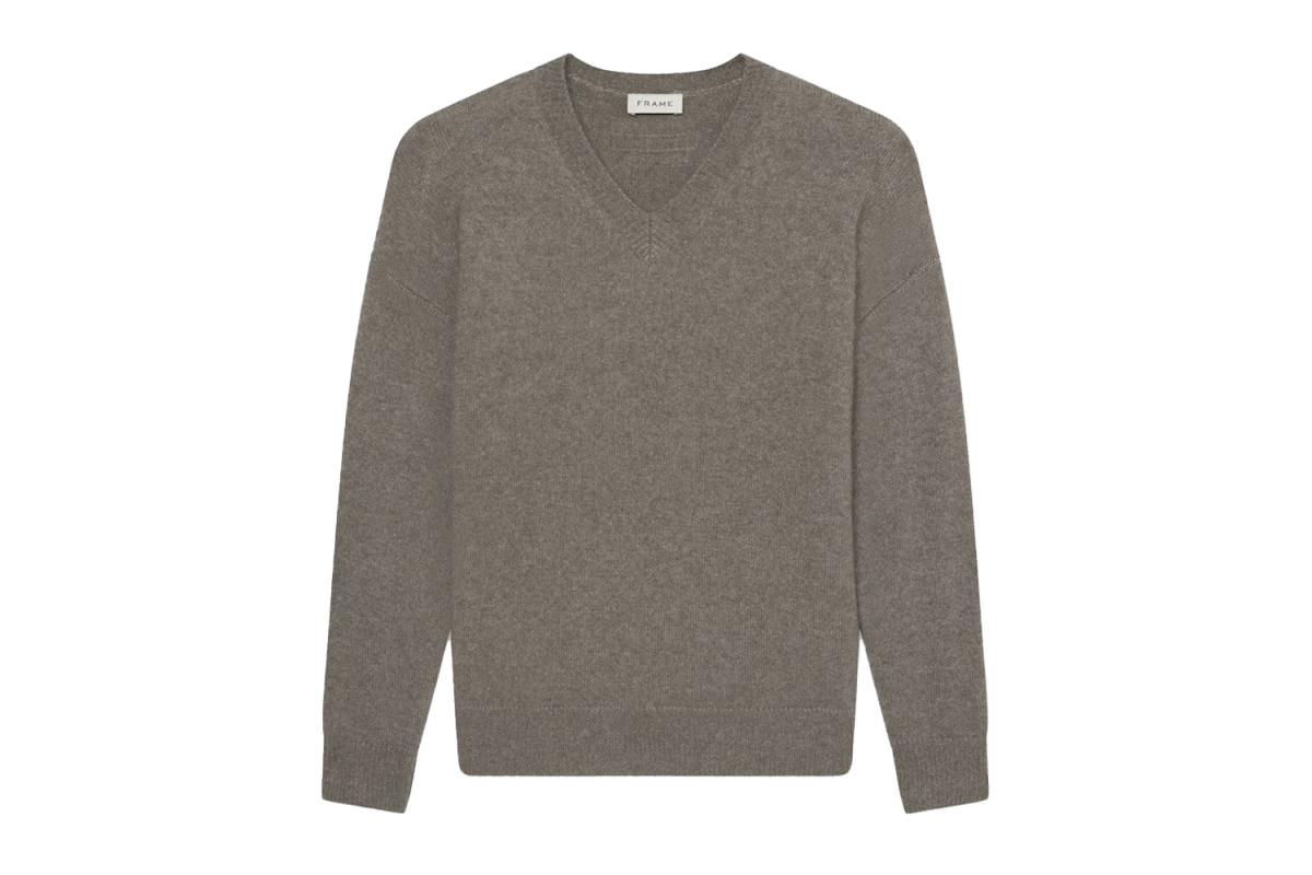 Frame Light Cashmere Silk Sweater