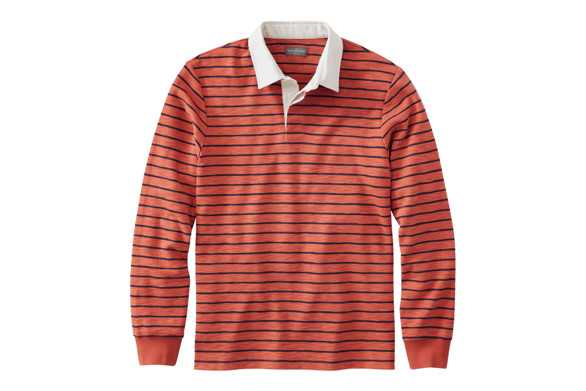 L.L.Bean Signature Rugby Polo