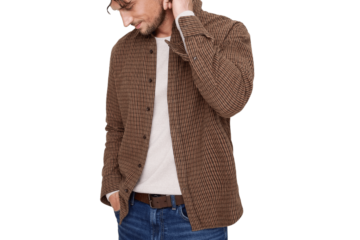 Banana Republic Standard-Fit Flannel Shirt