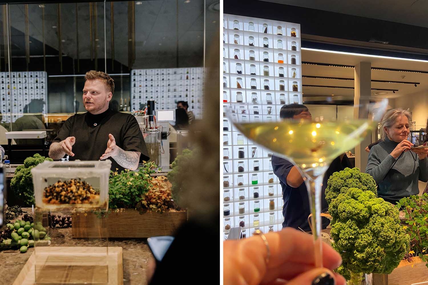 Alchemist and head chef, founder and co-owner Rasmus Munk; an Antini