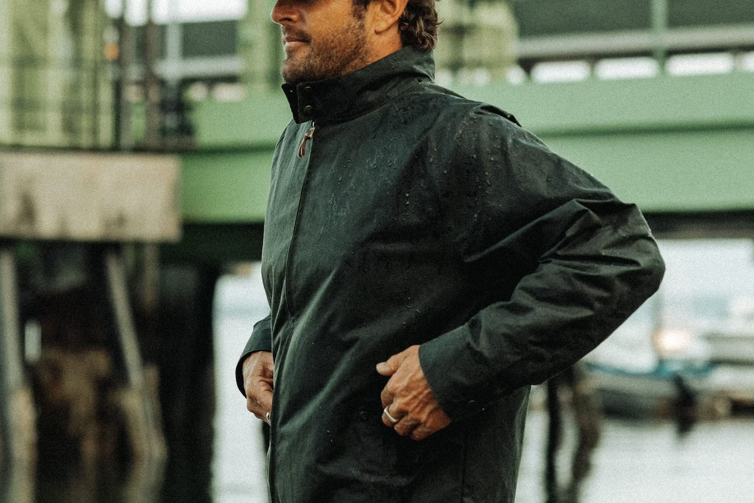 Flint and Tinder waxed jacket