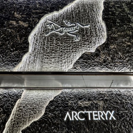 The Arc'teryx store in Beijing, China