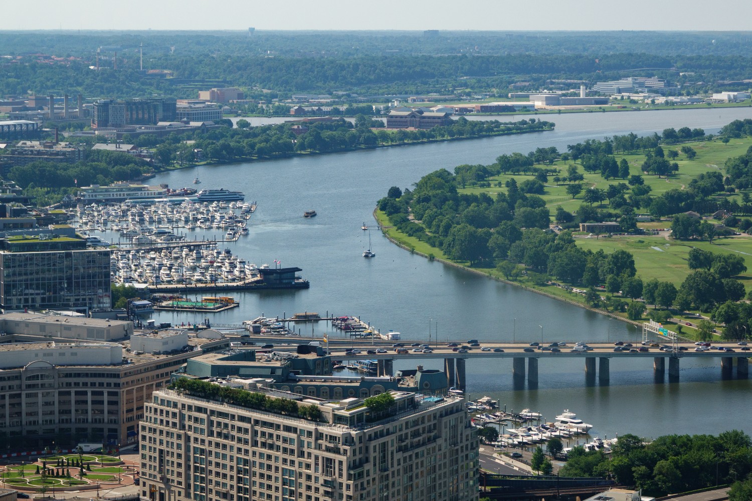Potomac River from above