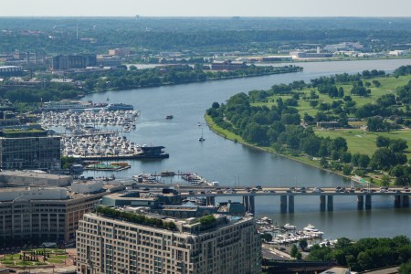 Potomac River from above