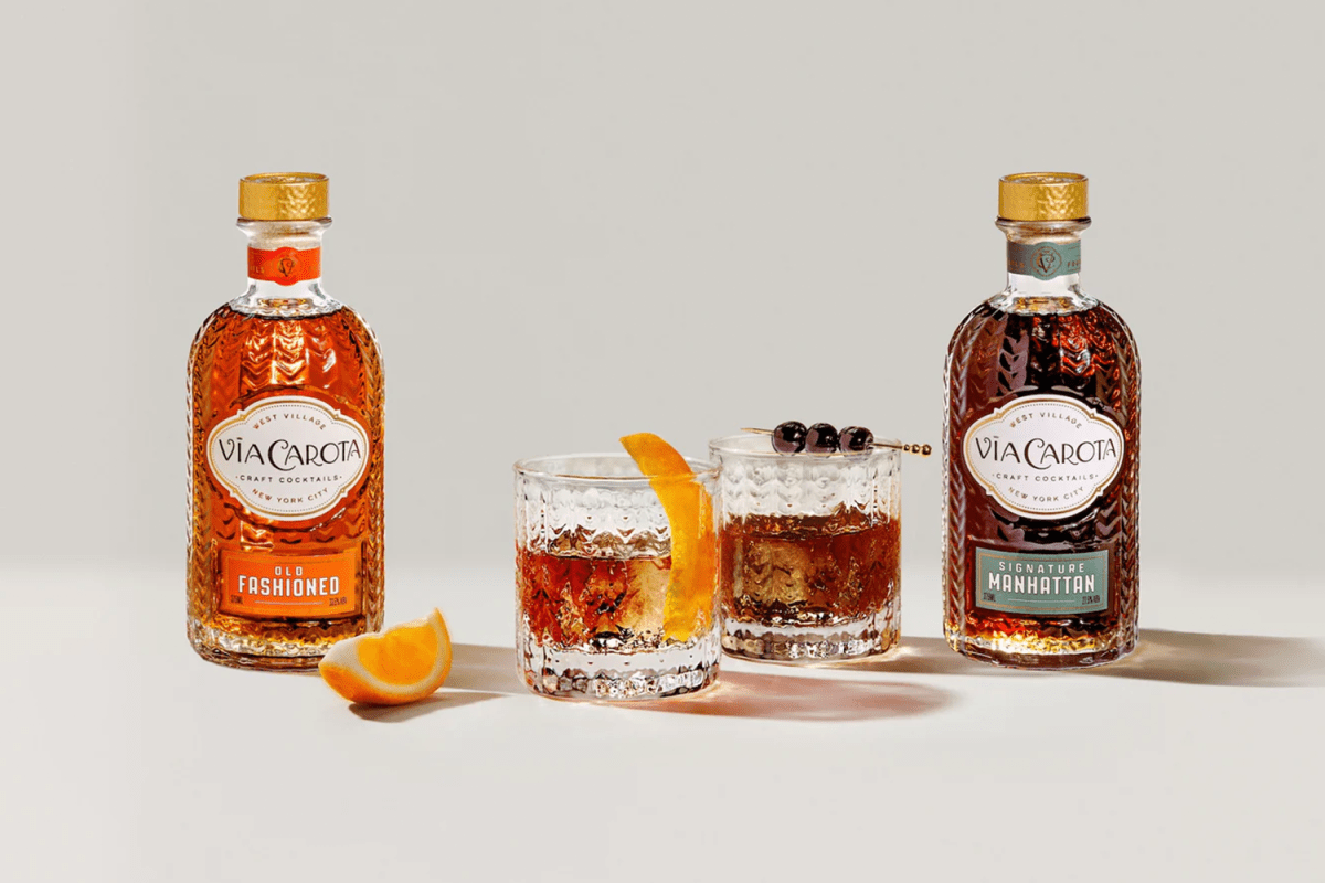 Via Carota Simon Pearce Bourbon Glass Set