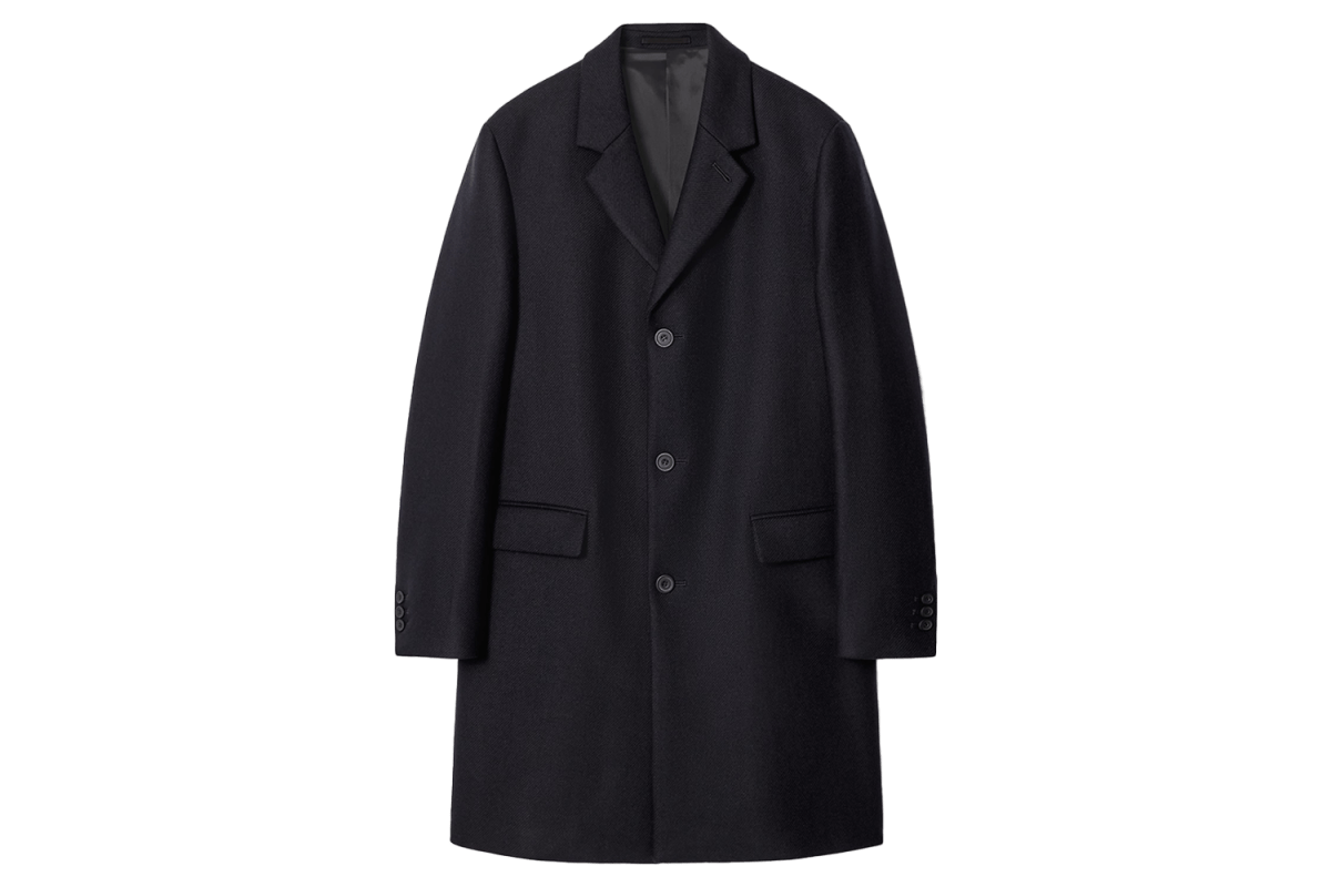 COS Tailored Wool-Twill Coat