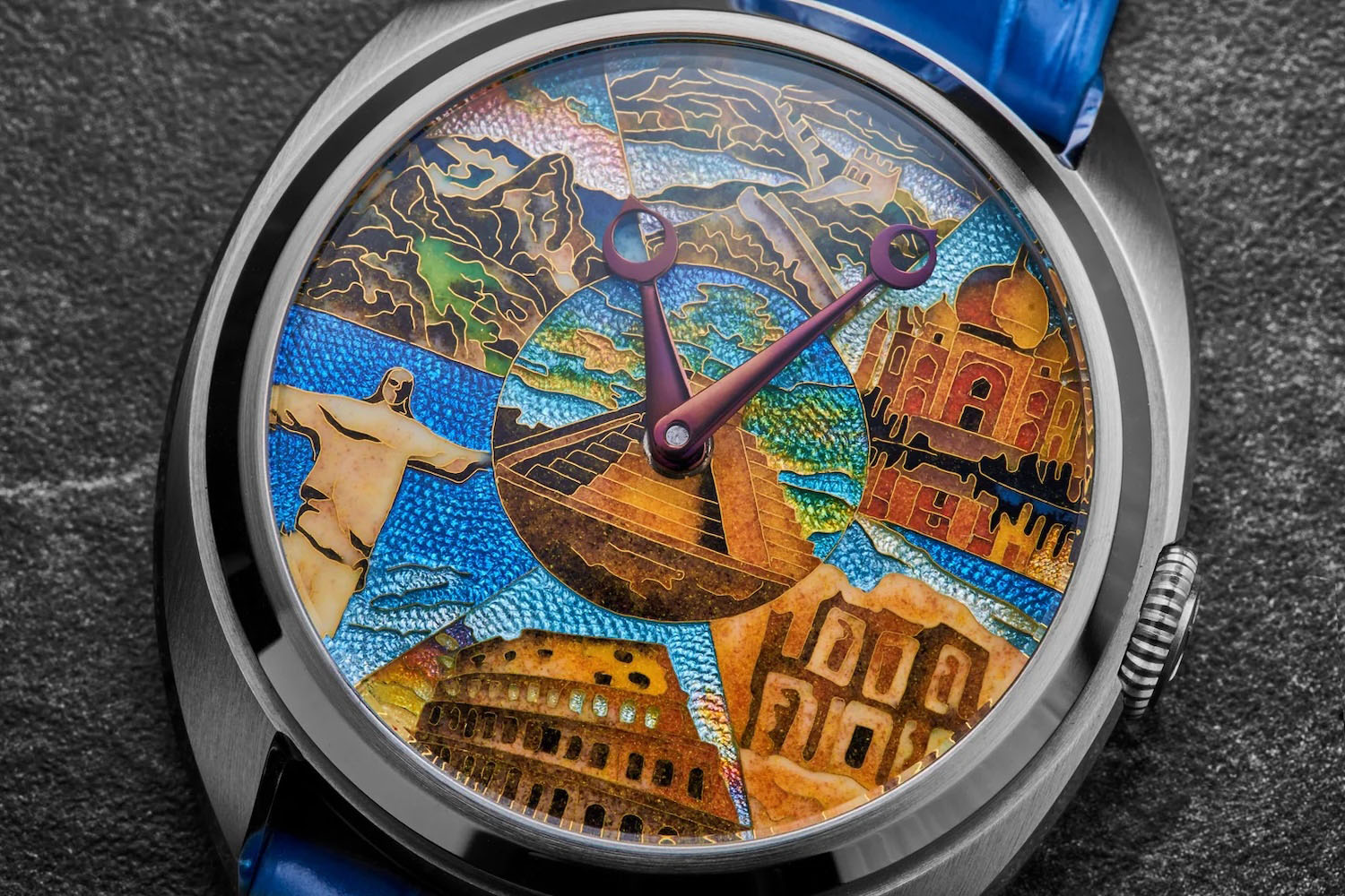 Celadon Century Cloisonné “Seven Wonders”