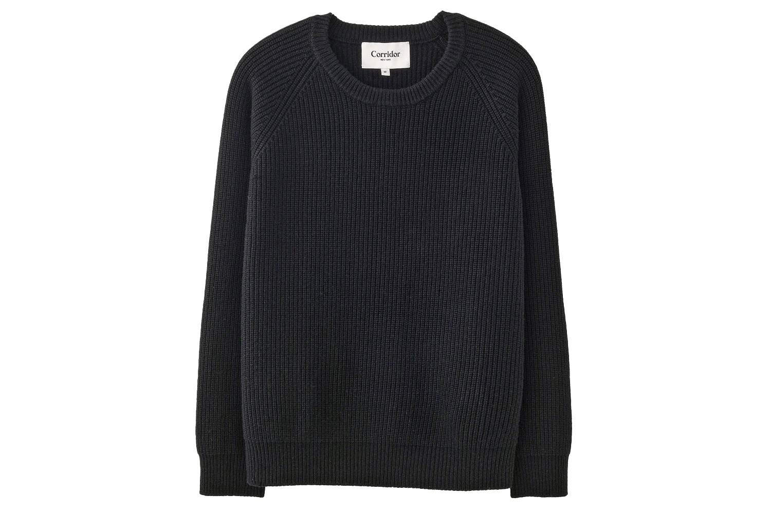 Corridor Wool Cashmere Ribbed Crewneck