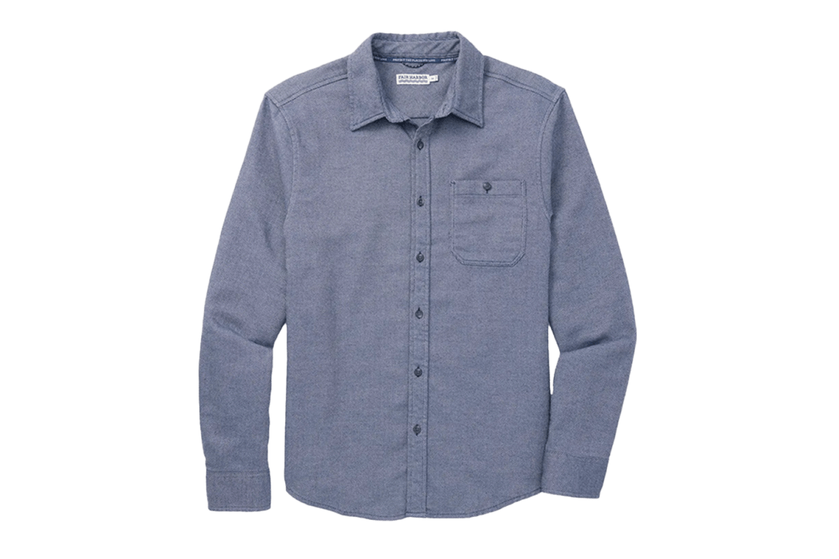 Fair Harbor Seaside Lightweight Flannel