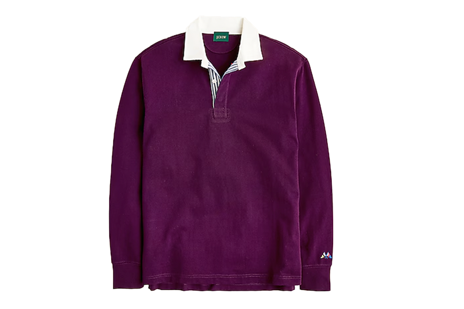 J.Crew Rugby with Striped Placket