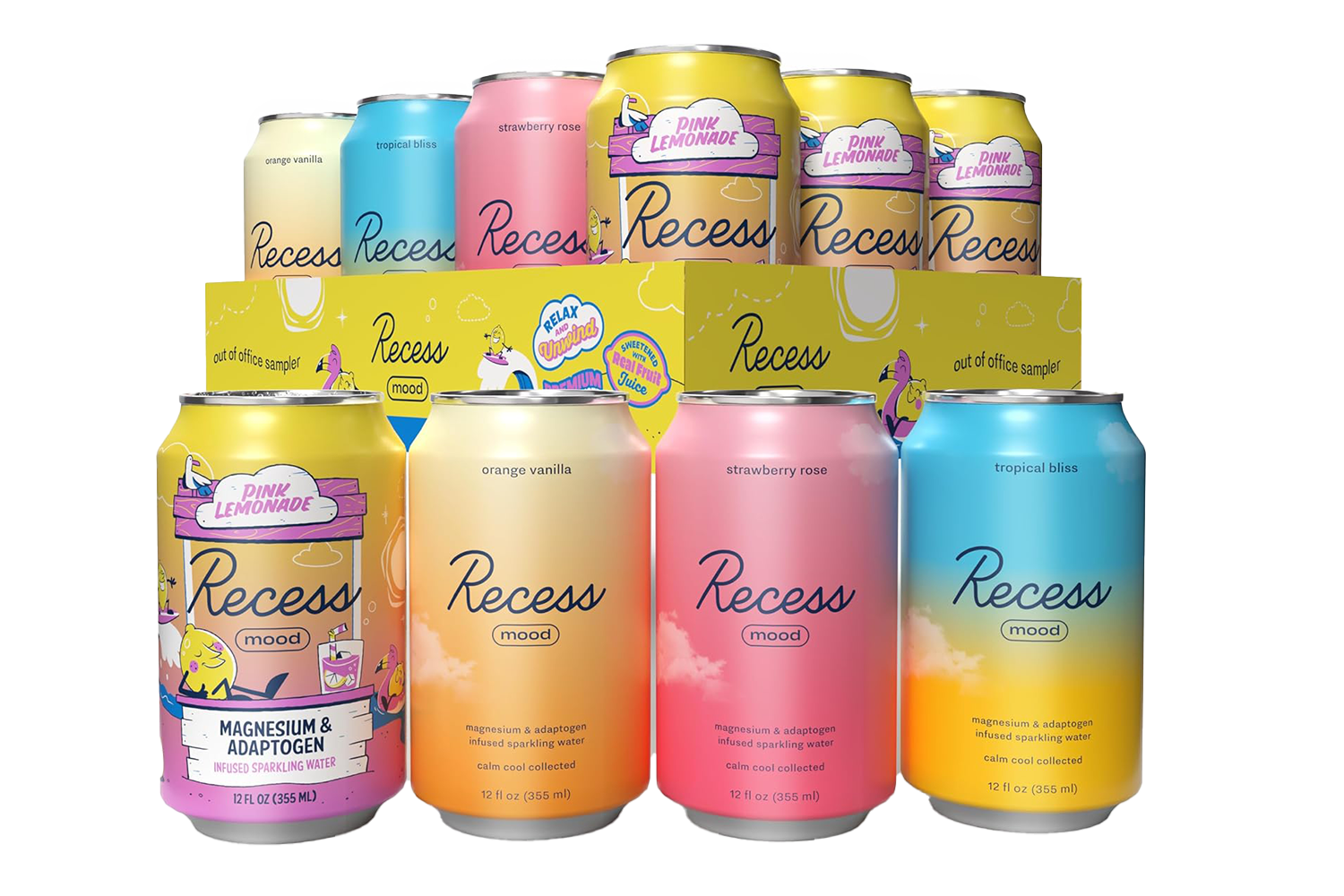 Recess Mood Magnesium Supplement Drink Calming Beverage