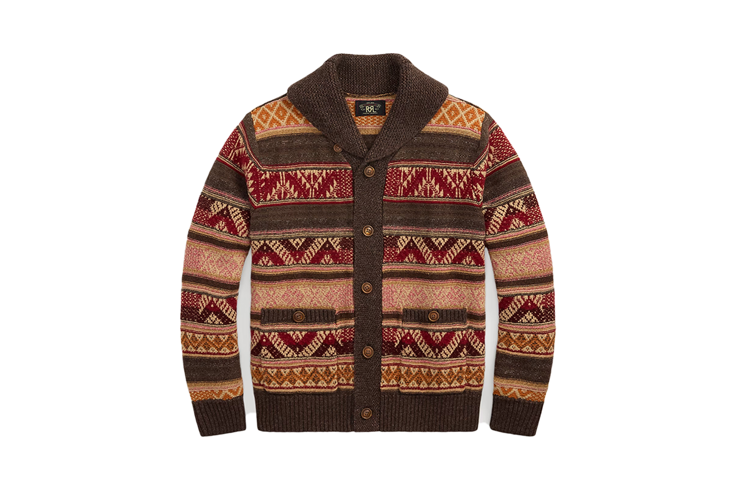 RRL Wool Blend Shawl Cardigan