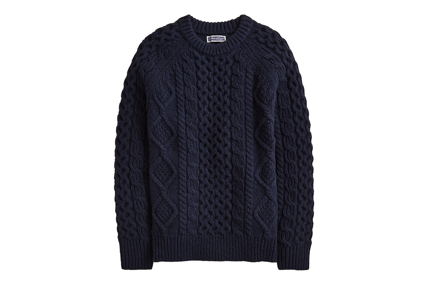 Wallace & Barnes Wool Cable-Knit Sweater