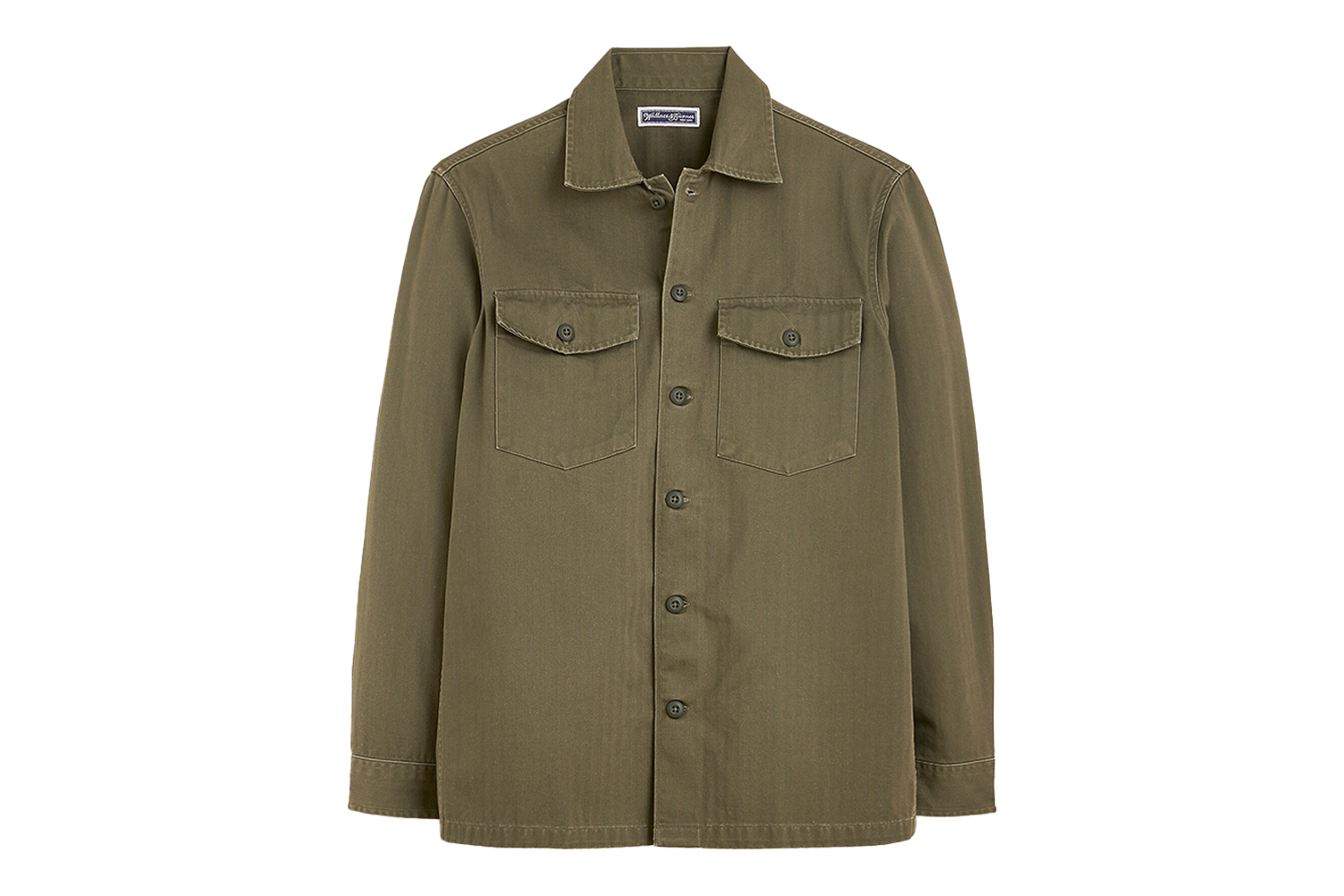 Wallace & Barnes Cotton Herringbone Workshirt